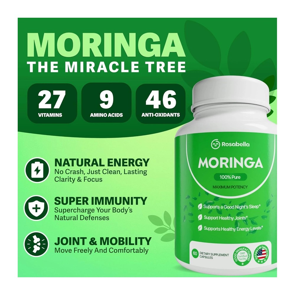 Moringa Powder Capsules