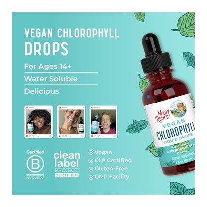 Chlorophyll Liquid Drops