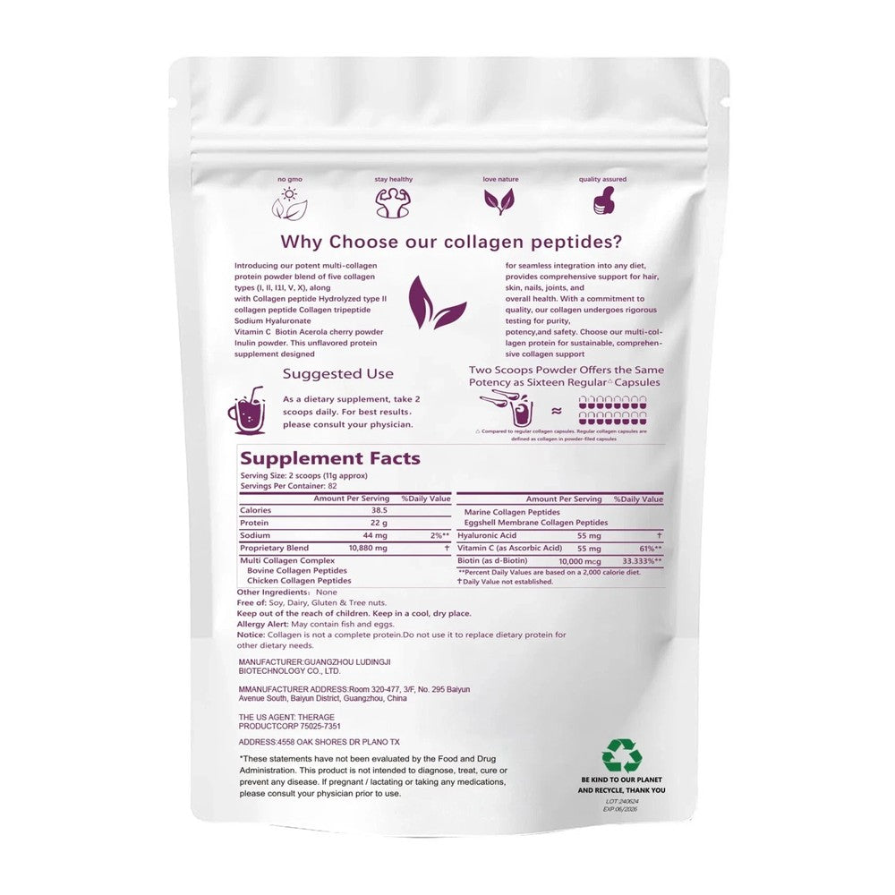 Multi Collagen Peptides Powder